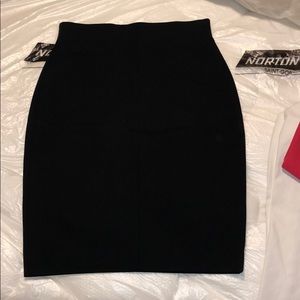 black pencil skirt from the loft